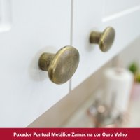 Cozinha Compacta de 06 Peças com Cristaleira Nova York Henn