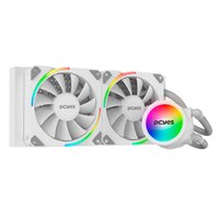 Water Cooler Pcyes, Sangue Frio 3, 240mm, Intel/AMD, RGB,  Branco- ARGBSF3240WGBR