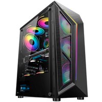 Gabinete Gamer BrazilPC , Lateral em Vidro, USB 3.0, Preto - BPC-005B