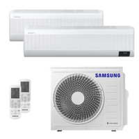 Ar-Condicionado Multi Split Inverter 24000 BTUs Samsung Quente e Frio (1 Evap. HW 12000 + 1 Evap. HW 18000) 220V