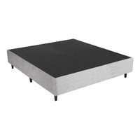 Base Box Sommier Casal 138x188cm Columbus Inducol CR35247C Cinza