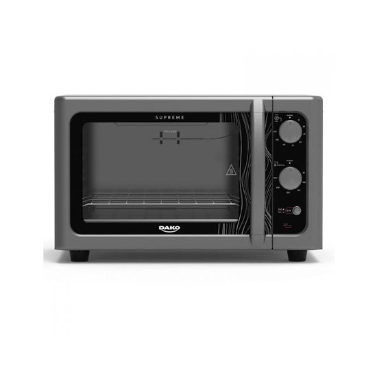 Forno Elétrico Dako 44 Litros Supreme com Grill Dourador Titanium - 127 Volts