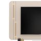 Painel para TV até 75 Polegadas com Led DJ Móveis Ariana Off White
