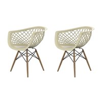 Conjunto com 2 Cadeiras Web DSW Fendi