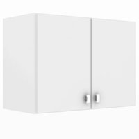Armário Aéreo Lavanderia Multiuso 62,9x31x45cm 2 Portas Branco AM3104 Tecnomobili