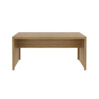 Mesa para Escritório 163cm ME4109 Amêndoa Tecnomobili