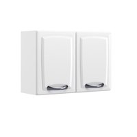 Arm&aacute;rio A&eacute;reo New Premium 80cm com 2 Portas Branco Itatiaia Branco