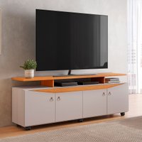 Rack Elogio Candian MDP JCM Movelaria Cinamomo com Off White