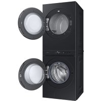 Lavadora e Secadora Samsung Bespoke AI WH17D Laundy 17Kg Black 110V WH17DBH570GVAZ Prata
