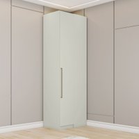 Guarda Roupa Canto Reto 1 Porta Seletto Henn Areia HP
