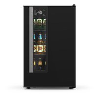 Cervejeira Vertical Metalfrio Beer Maxx One Inverter 114 Litros Glass Viewer Preto VN12TP 220V