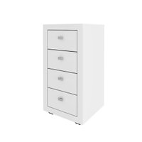 Gaveteiro com 4 Gavetas ME4133 Branco Tecnomobili