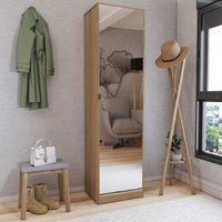 Sapateira Multiuso Reflexo 1 Porta Espelhada Amêndola Touch - Panorama Móveis