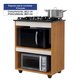 Balcão para Cooktop 5 Bocas Turim Naturalle Com Off White