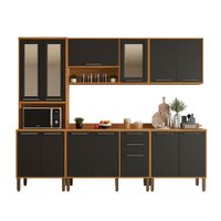 Cozinha Compacta C/5 Peças 13 Portas 2 Gavetas Paris Sallêto Móveis Branco