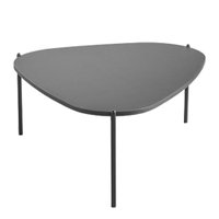 Mesa de Centro Organica Pe Metal Preto Nero 28014 Artesano