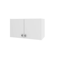 Armário Aéreo Baixo Multiuso com 2 Portas AM3103 Branco Tecnomobili
