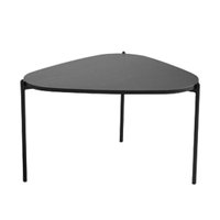 Mesa de Centro Organica Pe Metal Preto Nero 28015 Artesano
