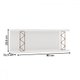 Armário Aéreo Cozinha Aberto 80cm 100% Mdf com Metalon Branco - Genialflex