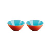 Bowl em Acrílico 2 Peças My Fusion 12cm Guzzini  Laranja