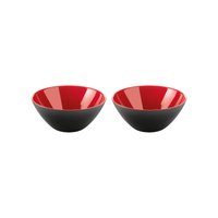 Bowl em Acrílico 2 Peças 12cm Preto