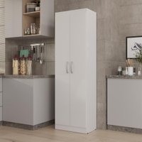 Armário Multiuso Com 2 Portas e 3 Prateleiras Internas Macau 170cm