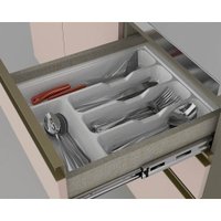 Cozinha Completa Connect 13 Peças (4 Armários + 2 Paneleiros + 4 Balcões + 3 Complementos) C6P02 Duna/Cristal - Henn