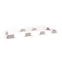 Multiuso de Cozinha Kit 8 Pés PVC B110 Branco - Kappesberg