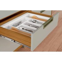 Cozinha Completa Imperatriz 4 Peças (2 Balcões + 2 Aéreos) C6P44 Freijo/Off White - Nesher
