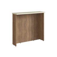 Bancada Ilha Cozinha Balcão PH 3068 Ten 120cm Freijo/Cinza Argila - Herval