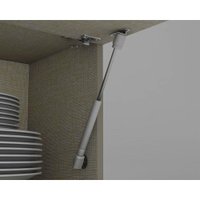 Cozinha Completa Connect 15 Peças (5 Armários + 1 Paneleiro + 5 Balcões + 4 Complementos) C6P13 Duna/Cristal - Henn
