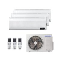 Ar Condicionado Multi Inverter Windfree Samsung 24000 Btus (2x Evap 9000 e 1 Evap 18000) Quente/frio 220V Monofásico