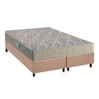 Cama Box King: Colchão Ortopédico Probel D45/EP Advanced Tech2000 + Base CRC Suede Clean(193x203)