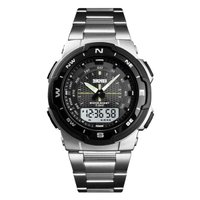 Relógio Masculino Skmei AnaDigi 1370 - Prata/Preto