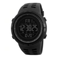 Relógio Masculino Skmei Digital 1251 - Preto C/ Iluminação Verde