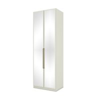 Guarda Roupa Modulado 3 Gavetas 2 Portas com Espelho Predileto Henn Areia HP