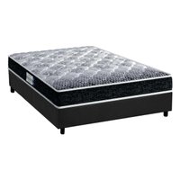 Cama Box Casal: Colchão Ortopédico Probel D33/EP Anatômico Advanced Tech1500 + Base CRC Suede Gray(138x188)