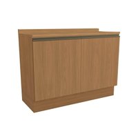 Cozinha Completa Maxxi 2 Peças (1 Balcão + 1 Complemento) C2P38 Canela - Kappesberg
