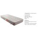 Cama Box Casal: Colchão Espuma Paropas D45 Pasquale Clean + Base CRC Suede Clean(138x188)