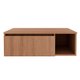 Conjunto de Banheiro Balcão Suspenso BN3601 s/ Cuba 80cm e Armário c/ Espelho BN3608 Amêndoa - Tecno Mobili