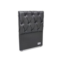 Cabeceira Cama Box Estofada Murat Facto Gray Solteiro - Courano Cinza - Ortobom