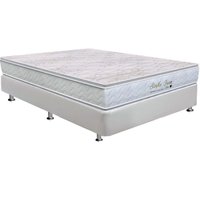 Conjunto Box: Colchão Molas Orthoflex Ensacadas Starflex Dream New + Base CRC Courano White Casal (138x188)
