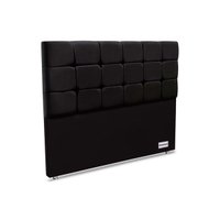 Cabeceira Cama Box Estofada Piave Linho Queen - Linho Preto - Ortobom