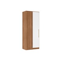 Guarda Roupa Modulado Canto Reto 71150K Irlanda c/ 1 Porta Amendola/Branco - Demóbile