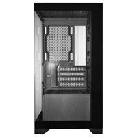 Gabinete Gamer K-Mex Poseidon, Aquario, Preto, Micro ATX - CG12H5RH0010BOX