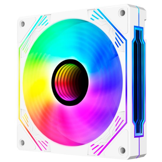 Cooler Fan Hayom, 120mm, Branco, RGB, - FC1397