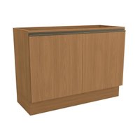Balcão de Cozinha Modulado Maxxi G745 c/ 2 Portas s/ Tampo 120cm Canela - Kappesberg