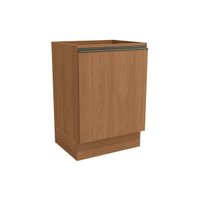 Balcão Cozinha p/ Cooktop Maxxi G742 c/ 1 Porta s/ Tampo 60cm Canela - Kappesberg