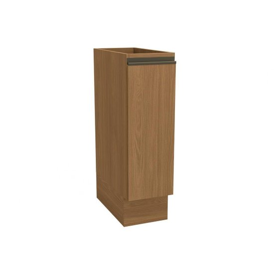 Módulo Cozinha Kappesberg Maxxi Balcão G737 Porta Condimento c/ 1 Porta s/Tampo 25cm Canela-Kappesberg