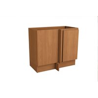 Gabinete de Cozinha Modulado Balcão Canto Reto Ciela R627 c/ 1 Porta s/ Tampo 98cm Canela - Kappesberg